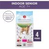 imagePurina ONE High Protein Dry Senior Dog Food Plus Vibrant Maturity Adult 7 Plus Formula  Pack of 4 4 lb Bags