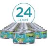 imagePurina ONE Indoor Natural High Protein Pate Wet Cat Food Indoor Advantage Ocean Whitefish ampamp Rice  24 3 oz PullTop CansOcean Whitefish