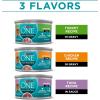 imagePurina ONE Natural High Protein Cat Food Tuna Recipe in Sauce  Pack of 24 3 oz PullTop CansTurkey  Tuna  and Chicken