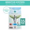 imagePurina ONE Sensitive Stomach Sensitive Skin Natural Dry Cat Food Plus Sensitive Skin and Stomach Formula  7 lb BagTurkey