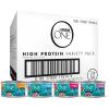 imagePurina ONE Natural High Protein Cat Food Variety Pack Chicken Tuna Salmon and Trout Recipes  Pack of 24 3 oz Cans