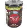 imagePurina ONE Wet Dog Food True Instinct Classic Ground GrainFree Formula With Real Chicken and Duck High Protein Dog Food  Pack of 12 13 oz Cans