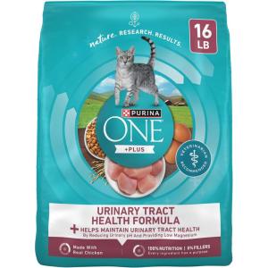 imagePurina ONE High Protein Dry Cat Food Plus Urinary Tract Health Formula  22 lb BagUrinary Tract Health  Chicken