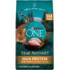 imagePurina ONE Natural High Protein Grain Free Dry Cat Food True Instinct With Real Chicken  63 lb BagChicken