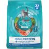 imagePurina ONE Plus High Protein Cat Food Dry Salmon and Ocean Whitefish Cat Skin and Coat Health Formula  22 lb Bag