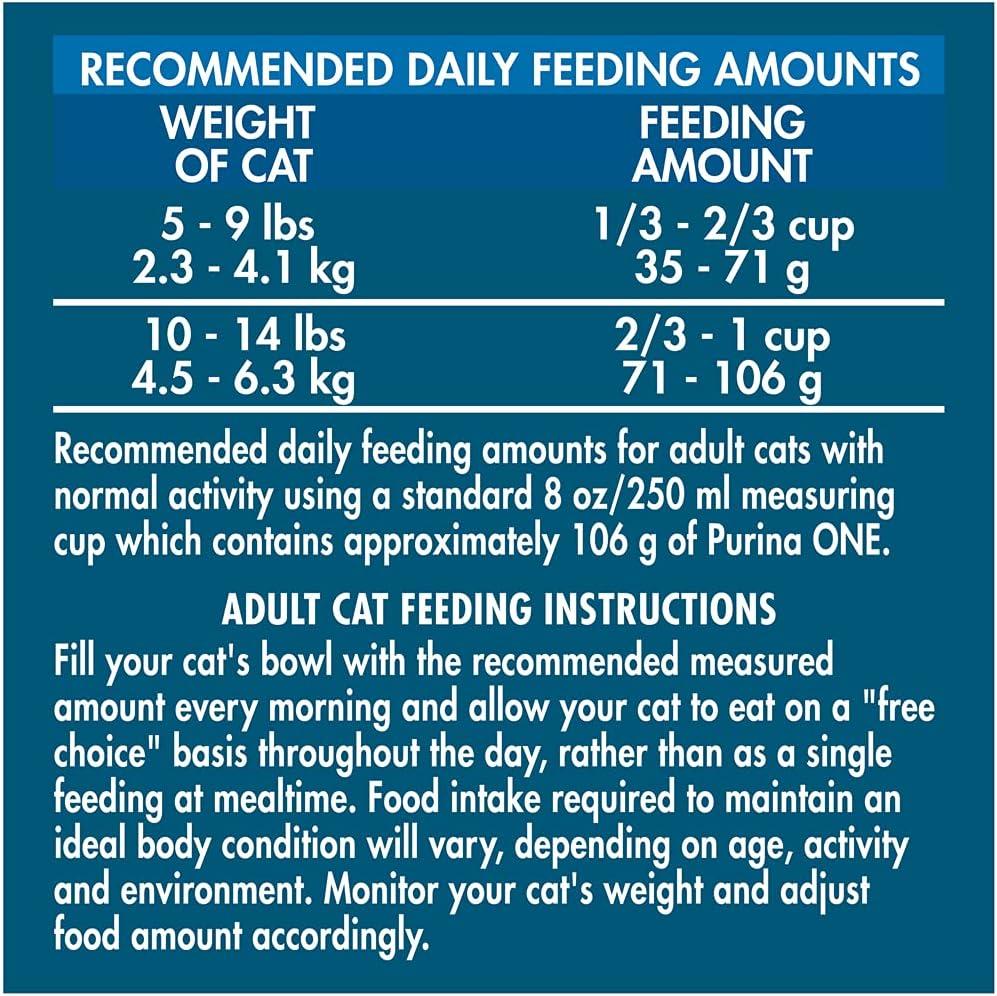 imagePurina ONE High Protein Natural Senior Dry Cat Food Indoor Advantage Senior  35 lb Bag7 Pound Pack of 1