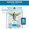 imagePurina ONE High Protein Natural Senior Dry Cat Food Indoor Advantage Senior  35 lb Bag16 Pound Pack of 1