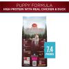 imagePurina ONE True Instinct with Real Chicken and Duck High Protein Puppy Food Formula Natural with Added Vitamins Minerals and Nutrients  15 lb Bag74 Pound Pack of 1