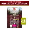 imagePurina ONE Natural High Protein Dry Dog Food Dry True Instinct with Real Beef and Salmon With Bone Broth and Added Vitamins Minerals and Nutrients  275 lb BagHigh Protein Chicken  Duck