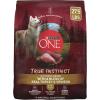 imagePurina ONE Natural High Protein Dry Dog Food Dry True Instinct with Real Beef and Salmon With Bone Broth and Added Vitamins Minerals and Nutrients  275 lb BagTurkey  Venison