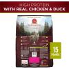 imagePurina ONE Natural High Protein Dry Dog Food Dry True Instinct with Real Beef and Salmon With Bone Broth and Added Vitamins Minerals and Nutrients  275 lb BagDuck
