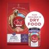 imagePurina ONE Plus Classic Ground Vibrant Maturity Adult 7 Plus Turkey And Barley Entree Senior Dog Food  Pack of 12 13 oz CansTurkey  Barley