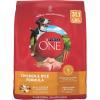 imagePurina ONE Chicken and Rice Formula Dry Dog Food  40 lb BagChicken  Rice