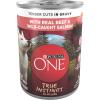 imagePurina ONE High Protein Wet Dog Food True Instinct Tender Cuts in Dog Food Gravy With Real Beef and WildCaught Salmon  Pack of 12 13 oz CansBeef
