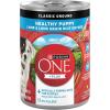 imagePurina ONE Plus Wet Puppy Food Classic Ground Healthy Puppy Lamb and Long Grain Rice Entree  Pack of 12 13 oz Cans