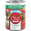imagePurina ONE Tender Cuts Brain ampamp Heart Chicken ampamp Brown Rice Wet Dog Food  13 oz Can