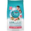 imagePurine ONE LiveClear AllergenReducing Dry Kitten Food Formula with Real Chicken As The Number One Ingredient  28 lb Bag5lb Bag Pack of 1