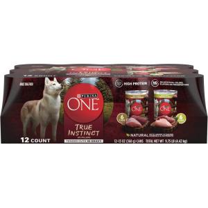 imagePurina ONE Plus Classic Ground Vibrant Maturity Adult 7 Plus Turkey And Barley Entree Senior Dog Food  Pack of 12 13 oz CansTurkey