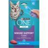 imagePurina ONE Plus Immune Support Purees with Real Tuna Lickable Cat Treats  14 oz Pack of 4