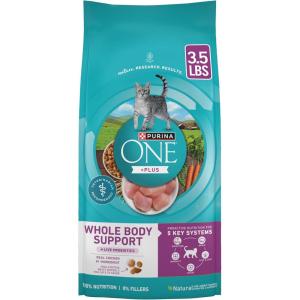 imagePurina ONE Plus Whole Body Support with Chicken Dry Cat Food  35 lb Bag