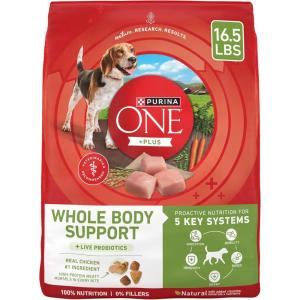 imagePurina ONE Plus Whole Body Support with Chicken Dry Dog Food  165 lb Bag